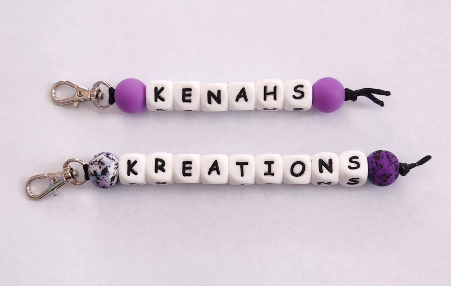 Custom Name Key Ring/Bag Tag