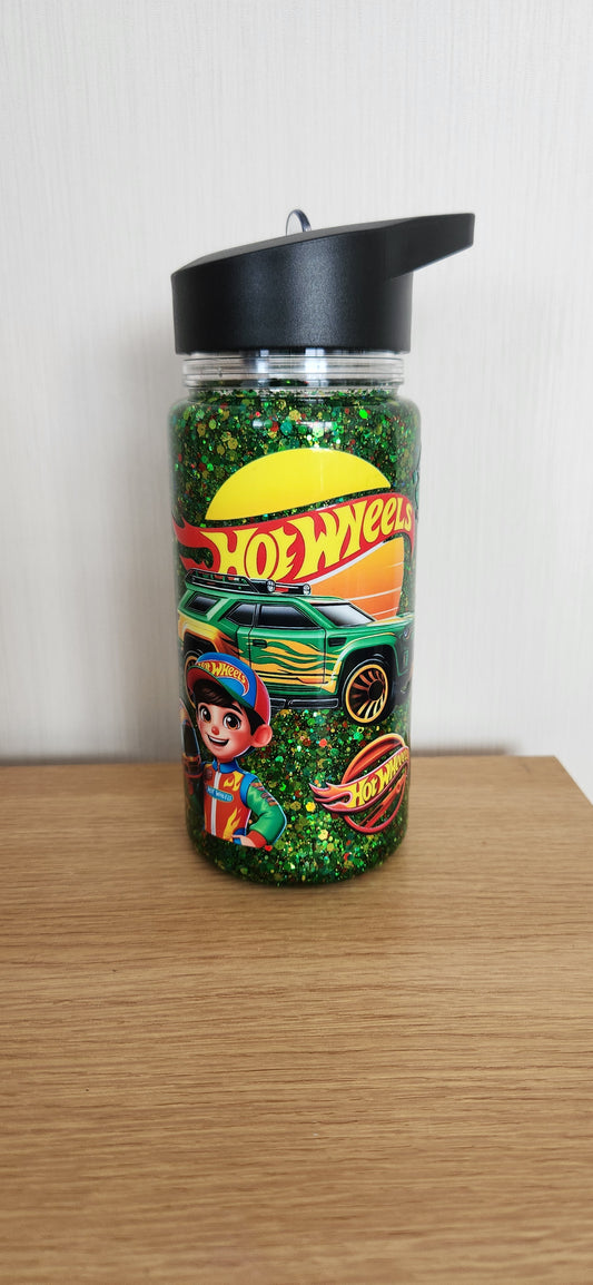 Custom Snow Globe Kids Bottle