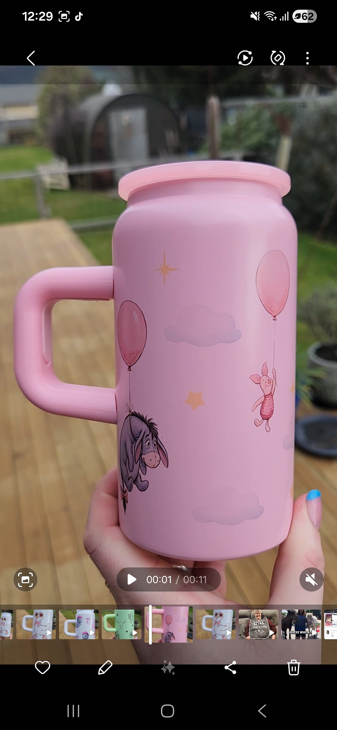 16oz Stainless steel Winnie