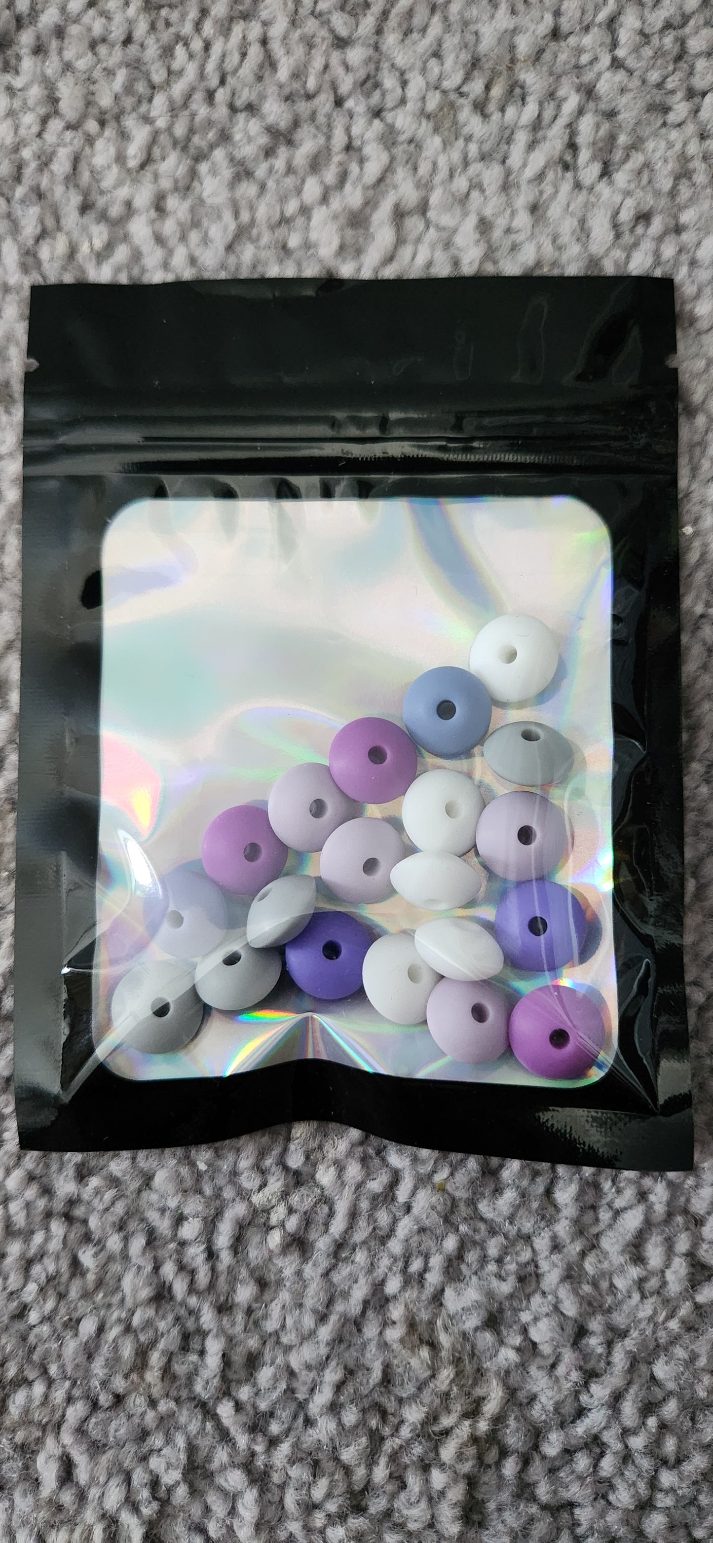 Silicone Spacer Beads 20pk