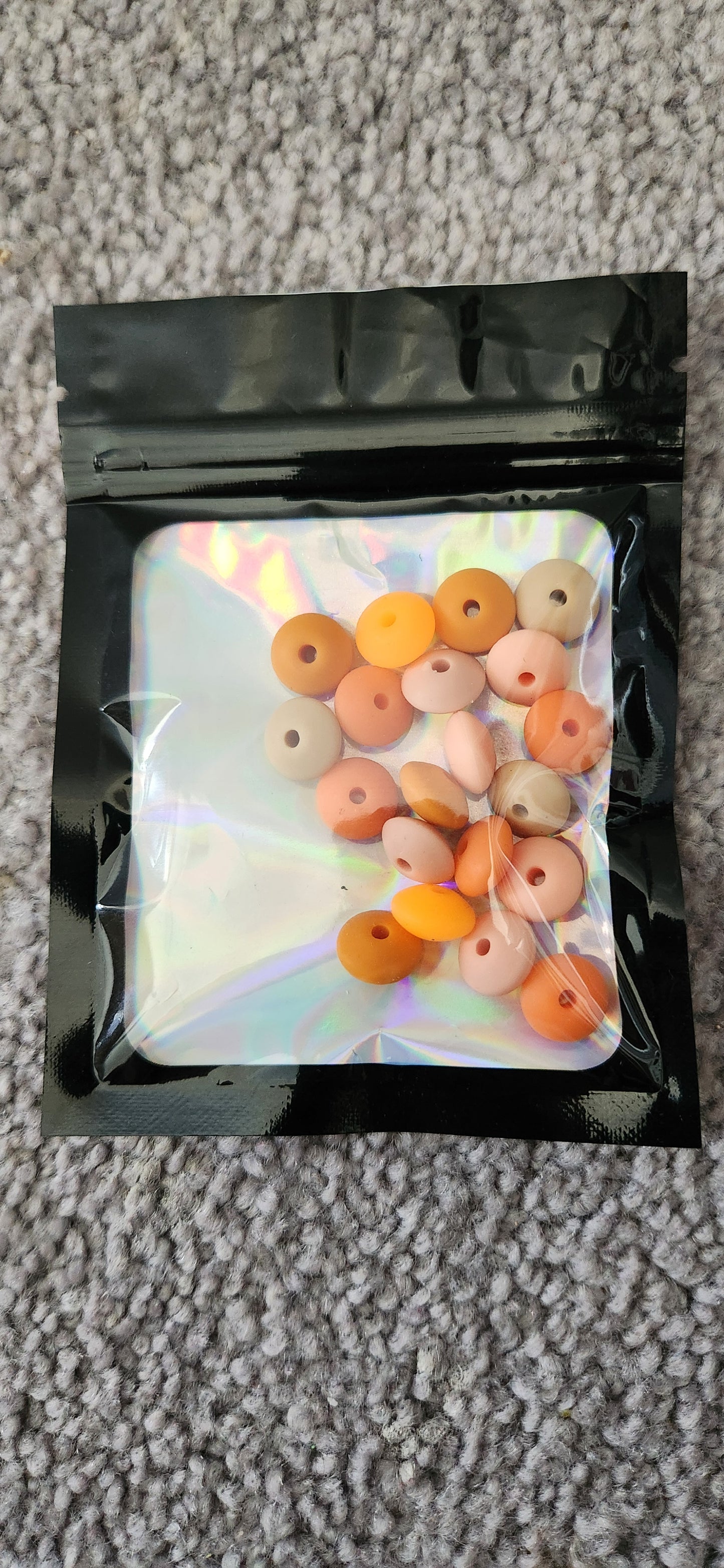 Silicone Spacer Beads 20pk
