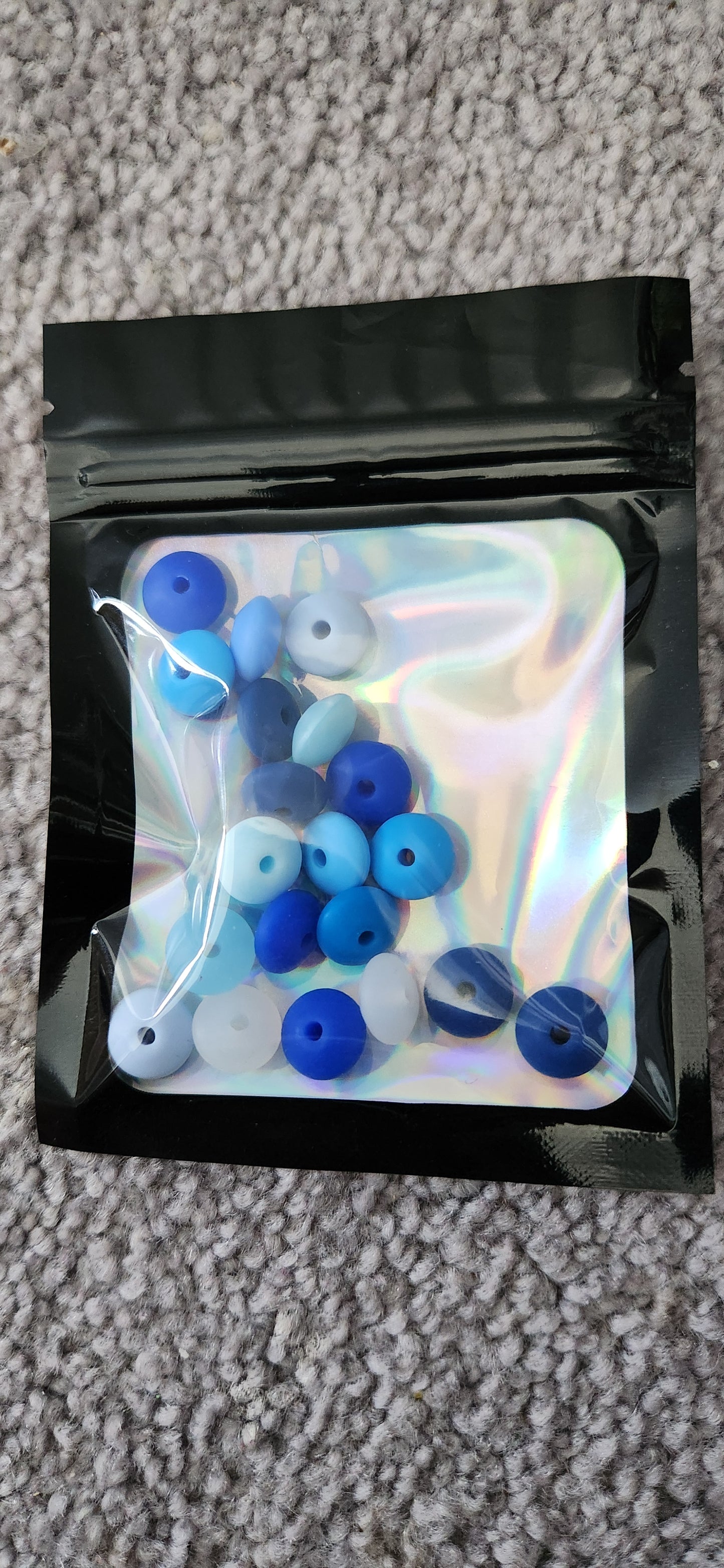 Silicone Spacer Beads 20pk
