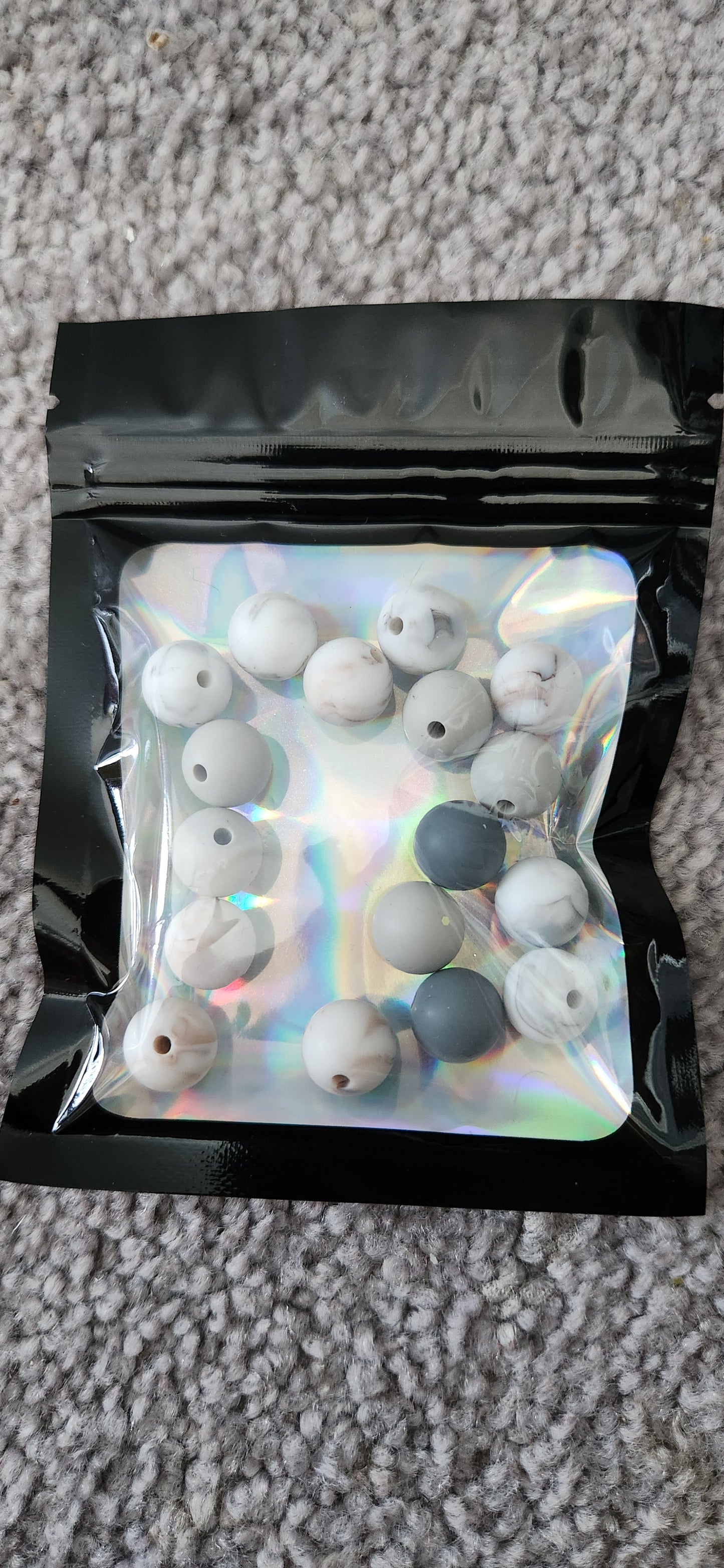 12mm silicone bead 20pk